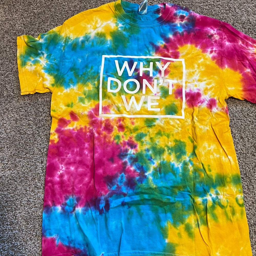Why Don’t We Tie-Dye Tour Tee
